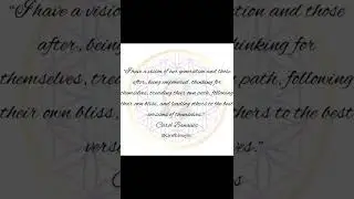 Quote on a vision for the future