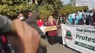 Press Club Lahore Protest against PMC and National MDCAT,MSM Joined Protest
