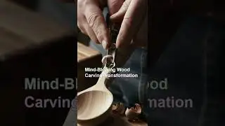 Mind-Blowing Wood Carving Transformation