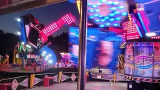 Russett's Orbiter | Paybox Platform View | William Cole Funfair | Redhill Park 2025 #funfair #fyp