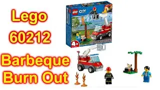 LEGO City Fire Barbecue Burn Out 60212 Fire Truck Toy Speed Build