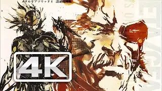 METAL GEAR SOLID 4 All Cutscenes (Game Movie) 4K Ultra HD