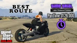 Lake Vinewood Estate TIME TRIAL BEST ROUTE for completion - GTA Online