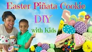 EASTER TREATS FOR KIDS ( EASTER EGGS PI&Ntilde;ATA COOKIE)