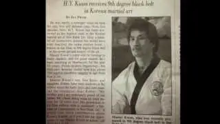 Kwons Wellness Master HY Kwon and his 9th Dan promotion video Soobahkdo MooDukkwan
