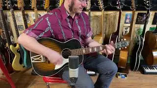 1970 Harmony H929 Stella parlor guitar