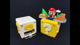 LEGO Mini Mario question block tutorial