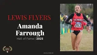 Lewis University Hall of Fame Induction 2025  of Amanda Farrough