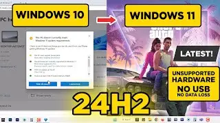Install Windows 11 on Old PC/Laptop 2025 LATEST!