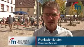 Neugestaltung der Innenstadt in Igersheim abgeschlossen - by Fränkische Nachrichten