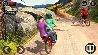 Kids Bicycle Taxi Sim 2018 Offroad BMX Racing (by Game Bunkers) Android Gameplay [HD]