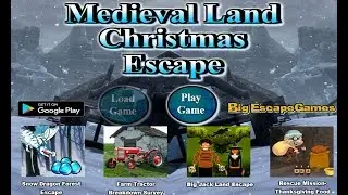 Big Medieval Land Christmas Escape Walkthrough [BigEscapeGames]