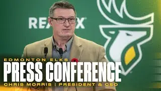 PRESS CONFERENCE | Chris Morris Introduced as EE President & CEO | 24.10.31
