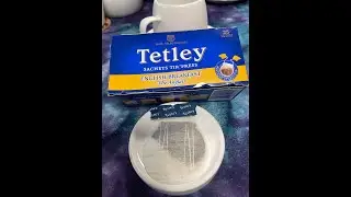 Tetley Tea  -  English Breakfast; Tea with Linda