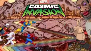 Геймплей Marvel Cosmic Invasion CRT Filter + концовка с @BubsArcadeFighters: онлайн-развлечение