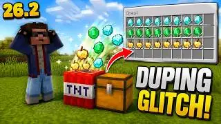 Minecraft Dupe Glitch Works on Servers?! 😱26.2 🤯 #minecraft