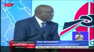 Monday Night Interview with NCIC commissioner  Prof. Gitile Naituli on rampant hate speech