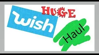 HUGE Wish Haul 2017 part 1