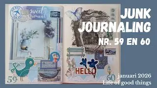 DIY Junk journaling nr.  59 en 60