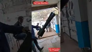 Co2 pepr Gun Machine Zakir Steel Jabalpur #co2airgun #co2 #co2peprmachine#gun#jombow