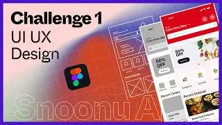 Food Delivery App Redesign - UI/UX Design in Figma (sketch, wireframe, mockup design)