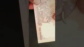 ₹10 rupees note 2012#D Subbarao valuable