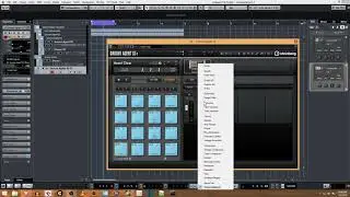 Как создать свою собственную ударную установку в Groove Agent SE4 в Cubase 9