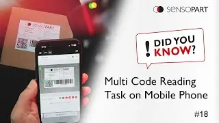 Did You Know #18 - SensoConfig Web - Multi Code Reading Task using Mobile Phone
