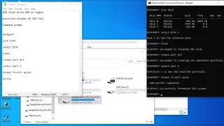 How to create bootable USB flash drive using command prompt(CMD) - 2020