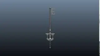 Inorganic 3D Modeling - Master's Defender Keyblade from Kingdom Hearts