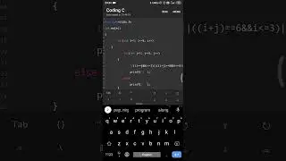 print y alphabet in c language| pattern in c language program | c language programming ❤️🔥