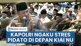 Momen Kapolri Listyo Sigit Mengaku Stres Bicara di Depan Kiai NU: Potensi Keseleonya Tinggi