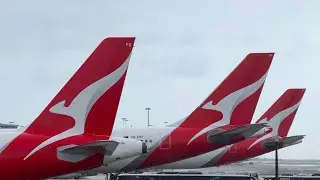 PLANE SPOTTING BUSY MORNING arrivals and departures at Sydney Airport SYD/YSSY + Delta 100