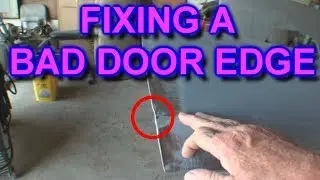 How To Weld And Fix A BAD DOOR Edge On A Car Or Truck