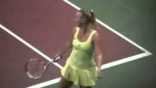 Caroline Wozniacki and Dominika Cibulkova dancing