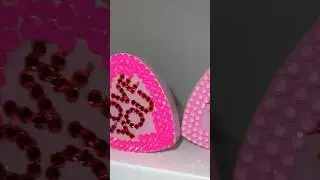 Rhinestoned candy hearts 🫶🏻 Perfect for that lover in your life 🤫💕 #rhinestones #valentinesday