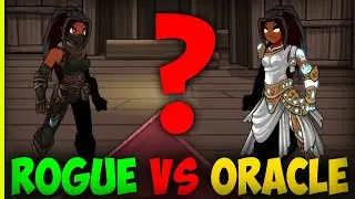 AQW - Rogue Vs Oracle (PvP) ft. Diamond AQW