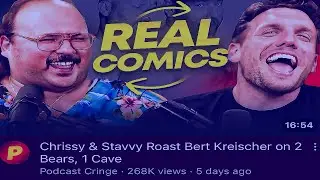 CHRIS & STAVVY ROAST BERT KREISCHER ON 2 BEARS, 1 CAVE (REACTION)