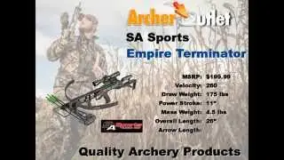 SA Sports Empire Terminator Crossbow Review | Archer Outlet