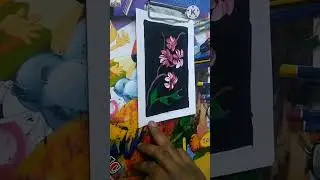 Greetings Card Making ।। School Project Work ।। Fabric Colour ।।@sotaaartdesign9897 #shorts