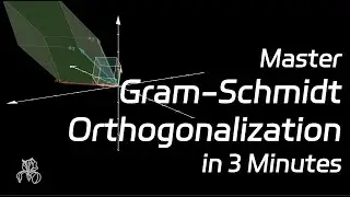 9. Master Gram-Schmidt Orthogonalization in 3 Minutes  |   Linear Algebra Made Easy