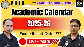 📢 AKTU Academic Calendar 2025-26 Out Now – Check Important Dates! INDEPENDENCE DAY OFFER !