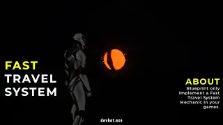 Unreal Engine 5 Fast Travel System | Fully Replicated Blueprint Pack