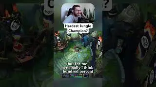 What&rsquo;s the hardest jungler in your opinion?  #leagueoflegends #nidalee