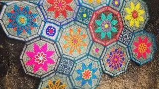 FIESTA CAL 2019 - Crochet Along introduction, yarn & colors