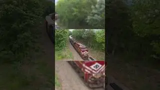 Lehigh Valley Heritage Unit leads 15T #4k #railway #train #railroad #railfan #norfolksouthern