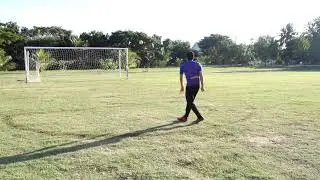 Cara Melakukan Tendangan Bebas Freekick Ke Gawang Dengan Target Sudut Gawang