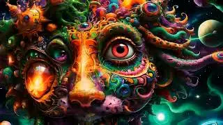 psytrance mix happy new year 2026 by KALIBAN (ai graphic visual)