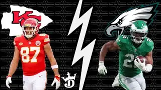 Super Bowl 59 NFL DFS DraftKings Showdown | @KansasCityChiefs  vs @eagles