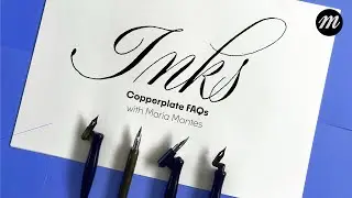 Beginners Copperplate FAQs | Inks (Part 3)